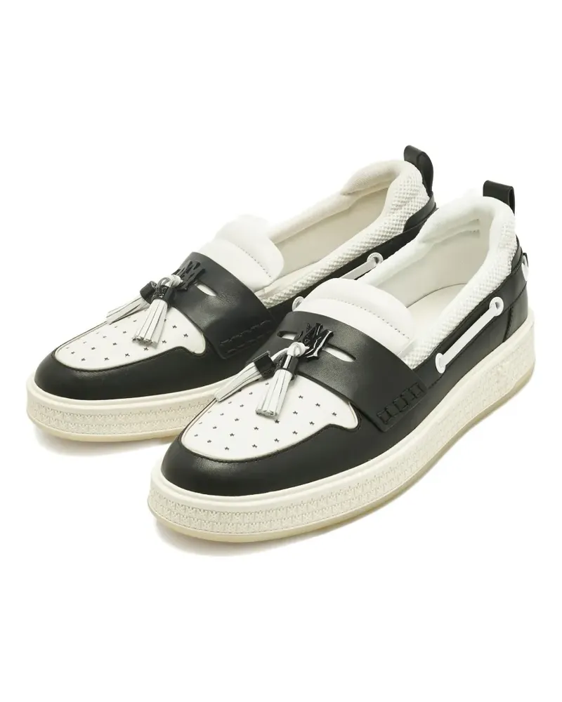 Amiri MA1 tassel-detail leather loafers - Weiß Weiß