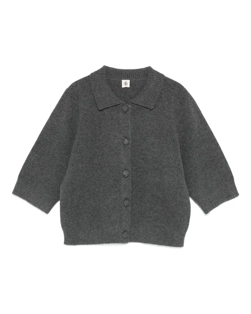 The Garment Cardigan mit klassischem Kragen - Grau Grau