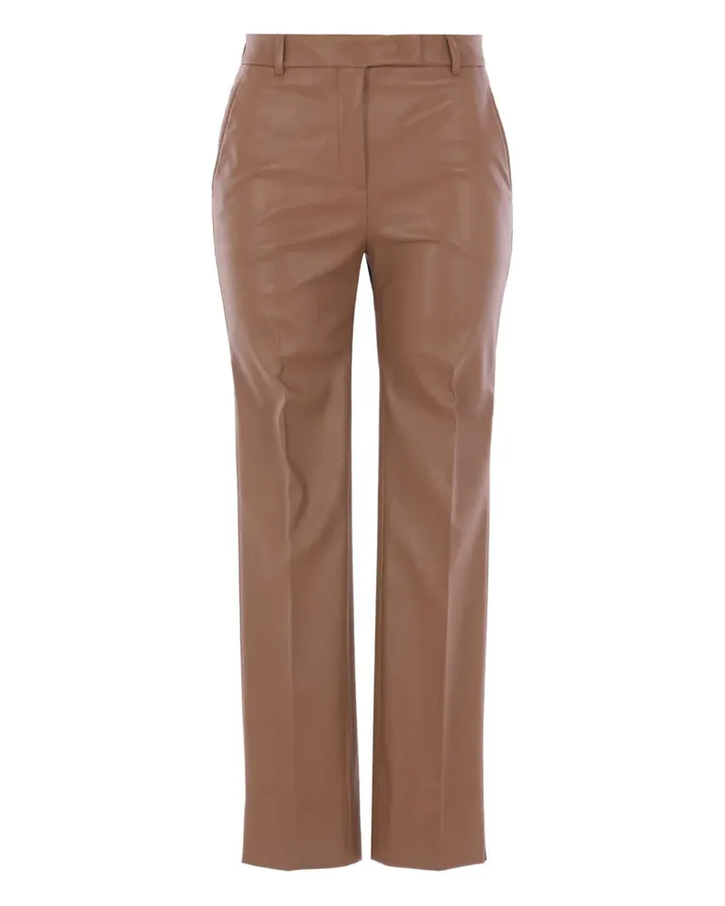 Incotex Strukturierte Hose - Braun Braun