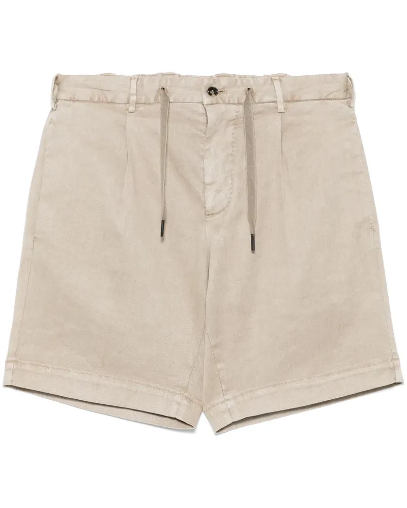 Dell'oglio Shorts mit Faltendetail - Nude Nude