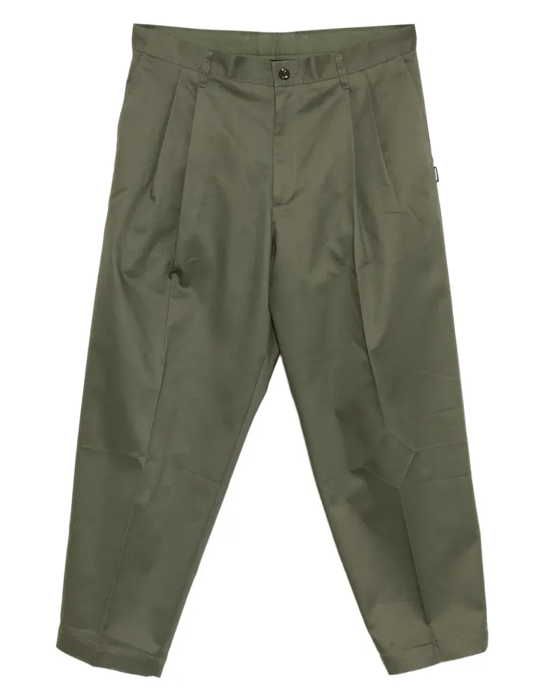 Neighborhood Tapered-Hose mit Logo-Patch - Grün Grün