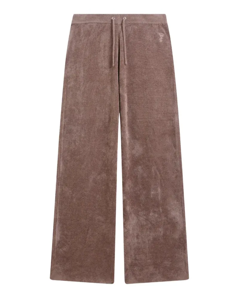 Juicy Couture Luxe Jogginghose mit geradem Bein - Braun Braun