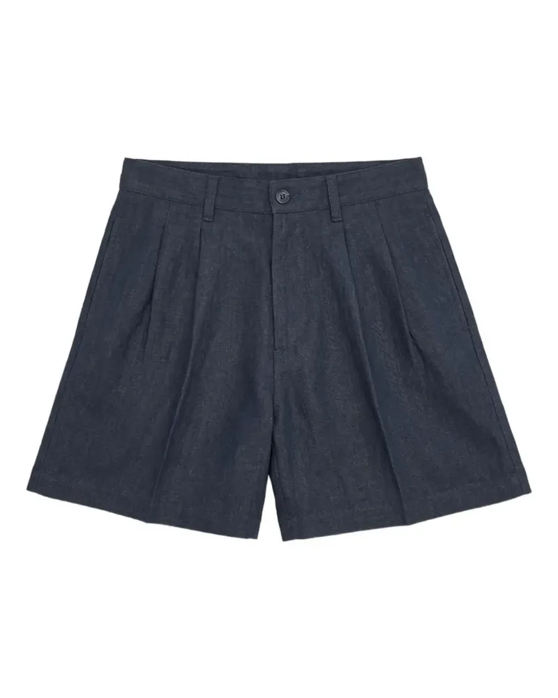 Fortela Nyshort pleated shorts - Blau Blau