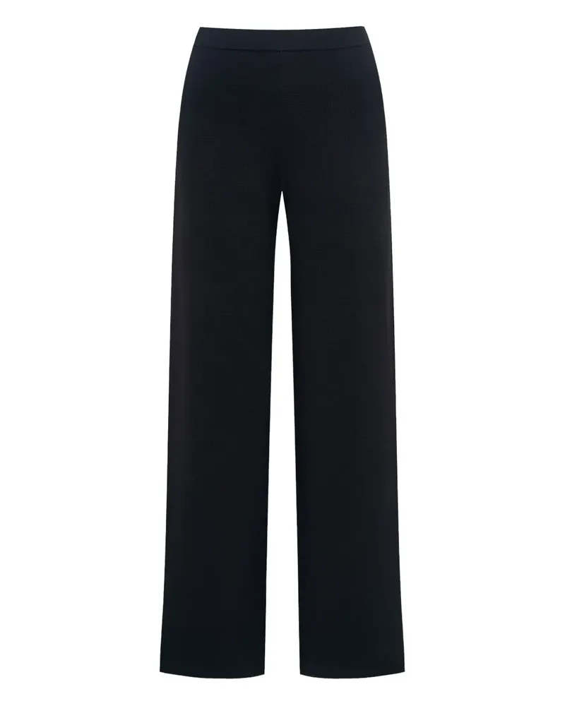 12 STOREEZ Hose mit weitem Bein - Schwarz Schwarz