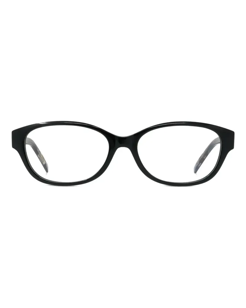 Givenchy oval-frame glasses - Schwarz Schwarz