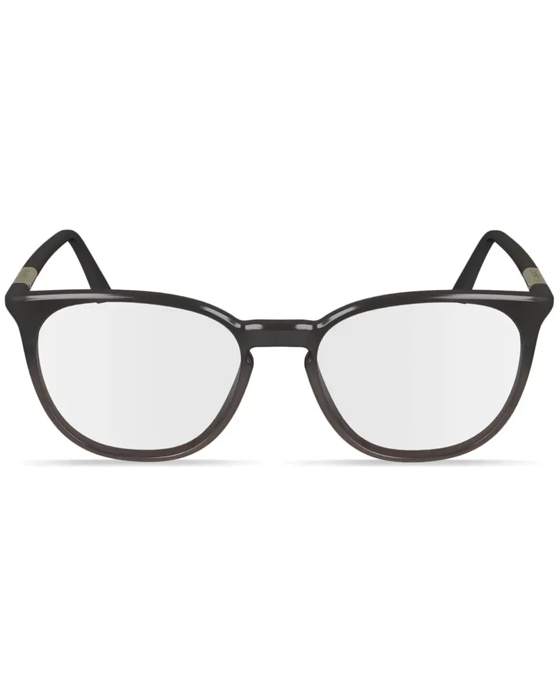 Calvin Klein Brille mit ovalem Gestell - Braun Braun
