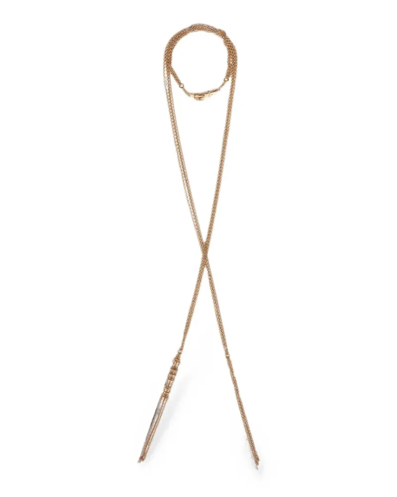 Chloé belt-style scarf-style necklace - Gold Gold