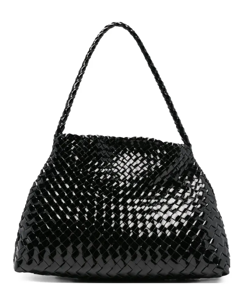 Dragon Diffusion Tote Bag aus Lackleder - Schwarz Schwarz