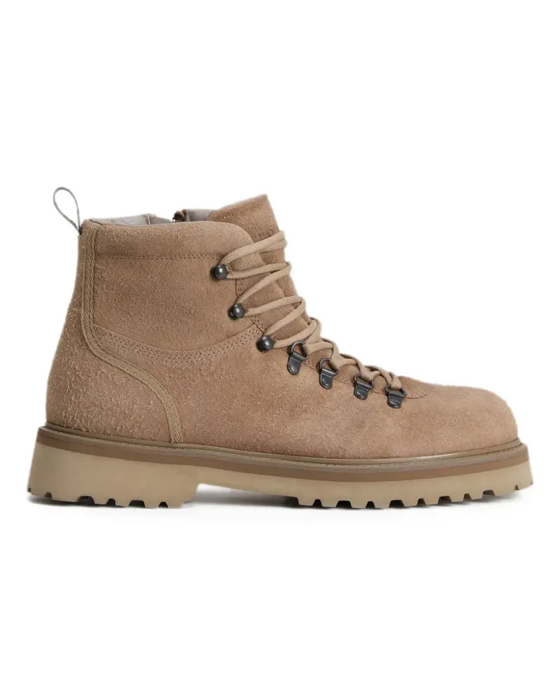 Woolrich Hiking-Boots aus Wildleder - Nude Nude
