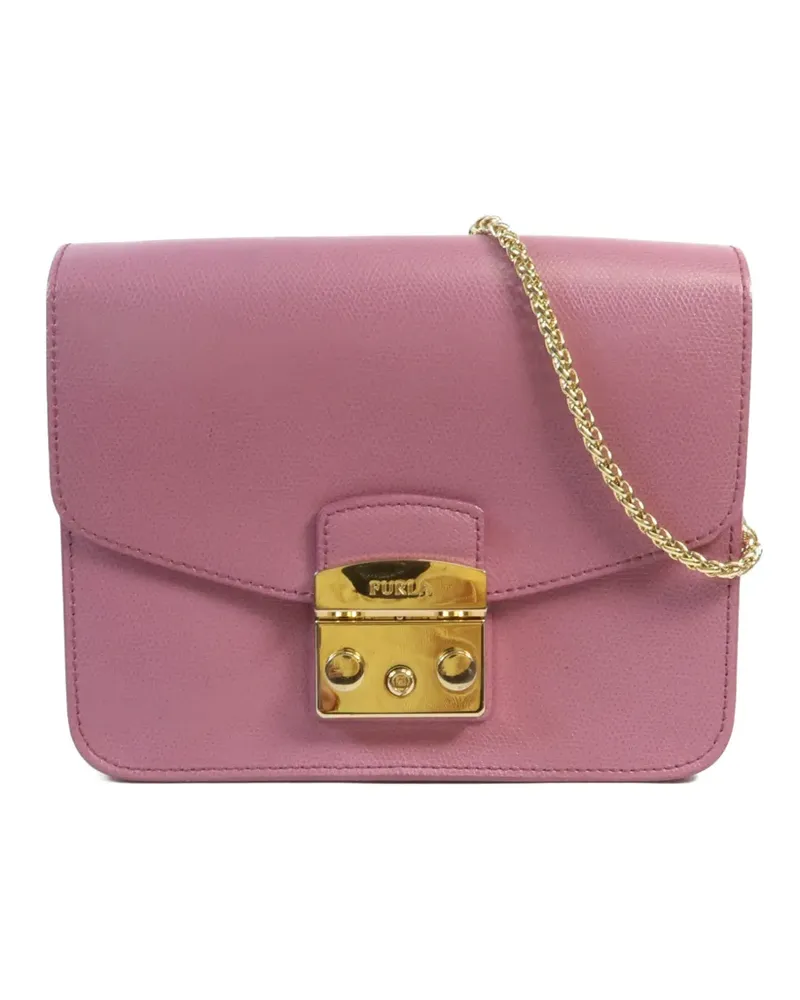 Furla Metropolis chain-strap cross body bag - Rosa Rosa