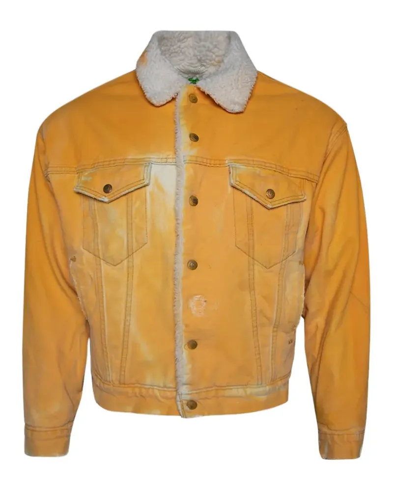 NotSoNormal button-fastening jacket - Gelb Gelb