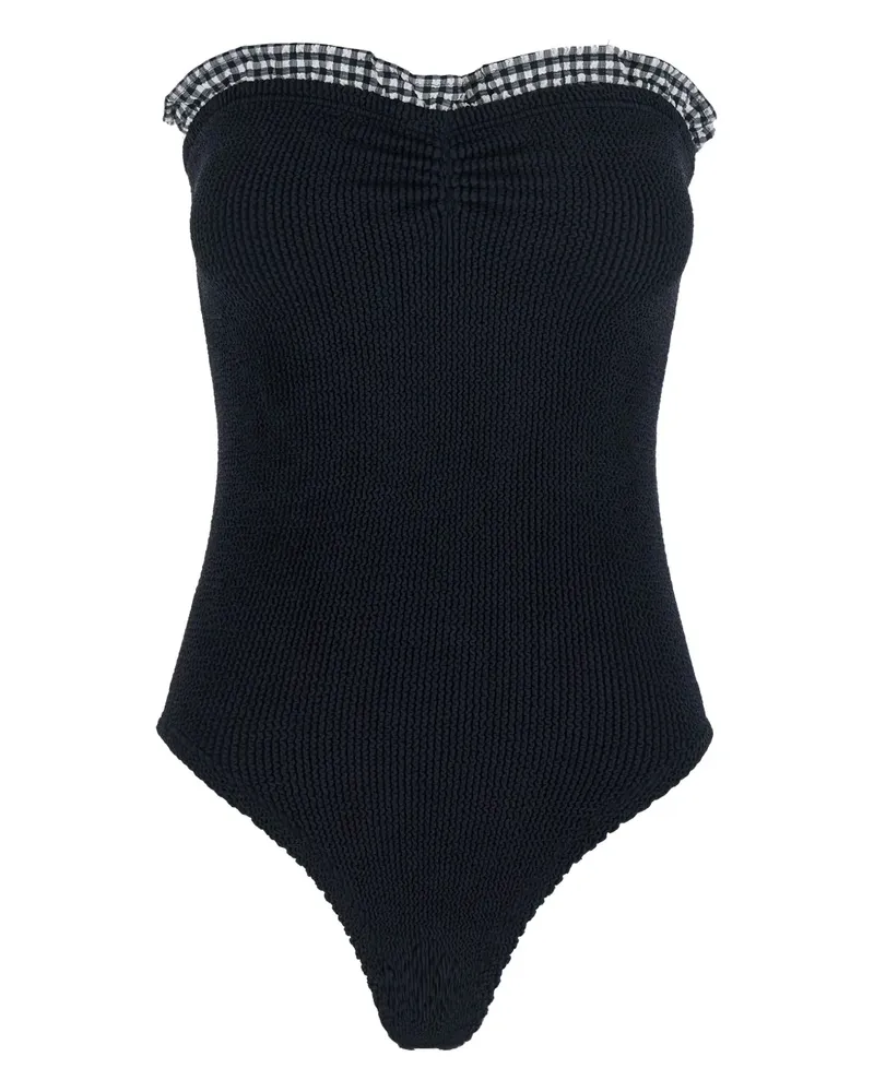 Hunza G Dolly Badeanzug - Schwarz Schwarz