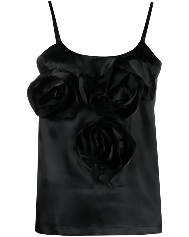 Comme des Garçons Oberteil mit Applikationen - Schwarz Schwarz