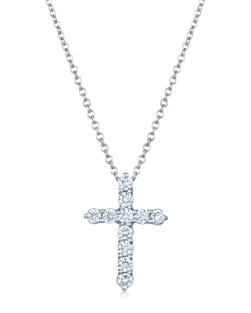 KWIAT 18kt Weißgoldhalskette mit Easy-Anhänger mit Diamant - Silber Silber