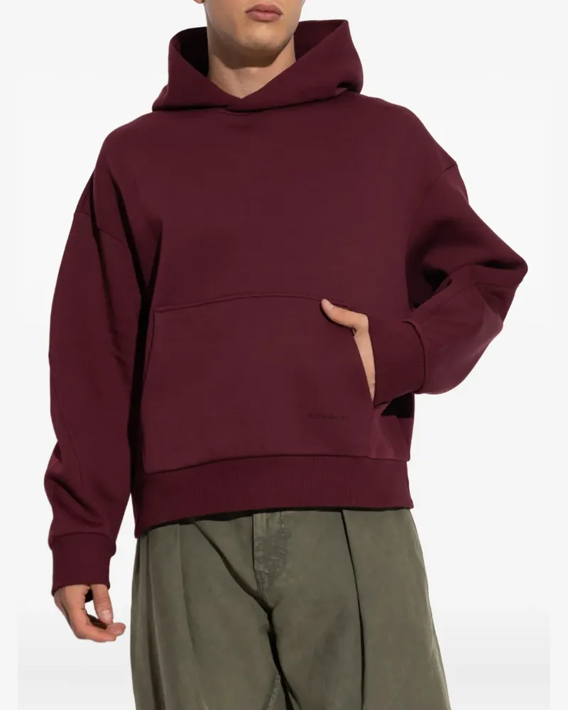 Givenchy Hoodie mit Logo-Stickerei - Rot Rot