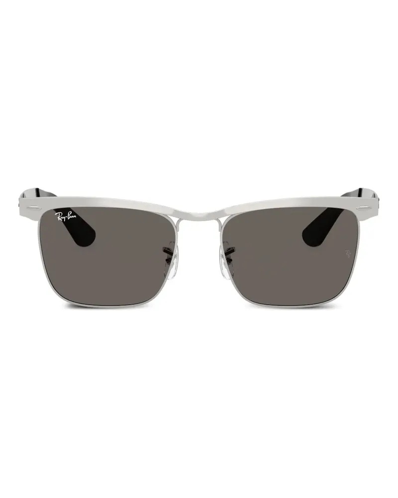 Ray Ban Wayfarer Deluxe Sonnenbrille - Silber Silber