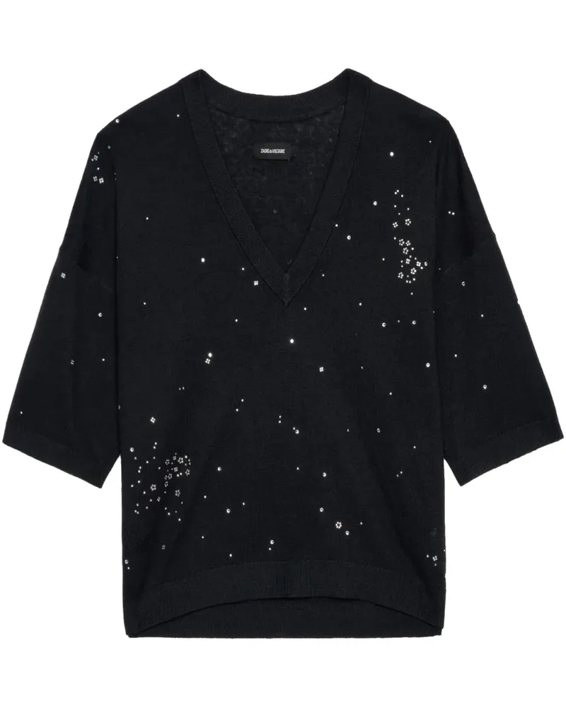 Zadig & Voltaire Wully Oberteil - Schwarz Schwarz