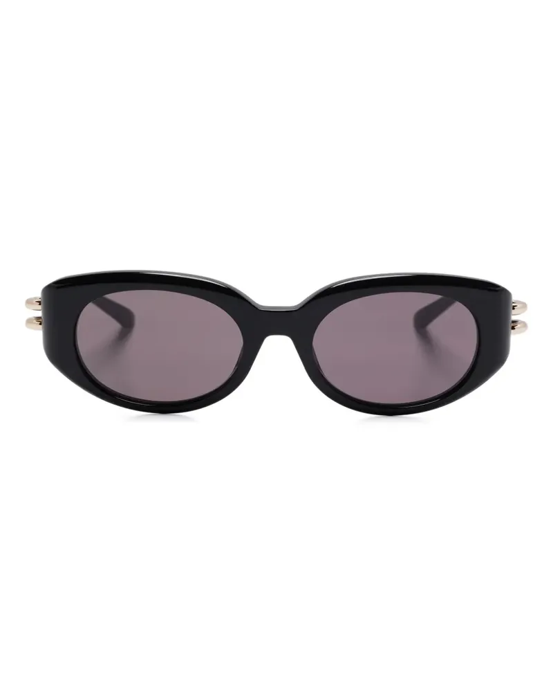 Alexander McQueen AM0469S Sonnenbrille - Schwarz Schwarz