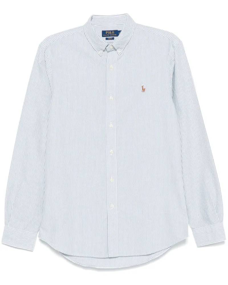 Ralph Lauren Gestreiftes Hemd - Grün Grün