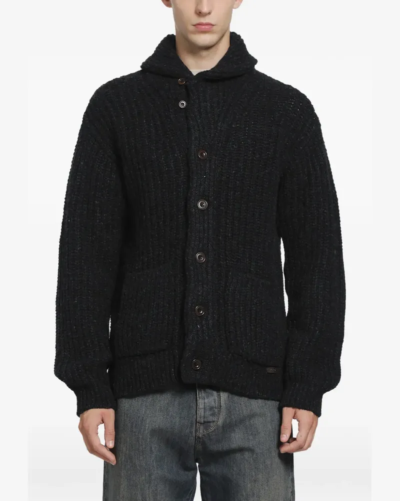 Ralph Lauren Cardigan mit Schalkragen - Schwarz Schwarz