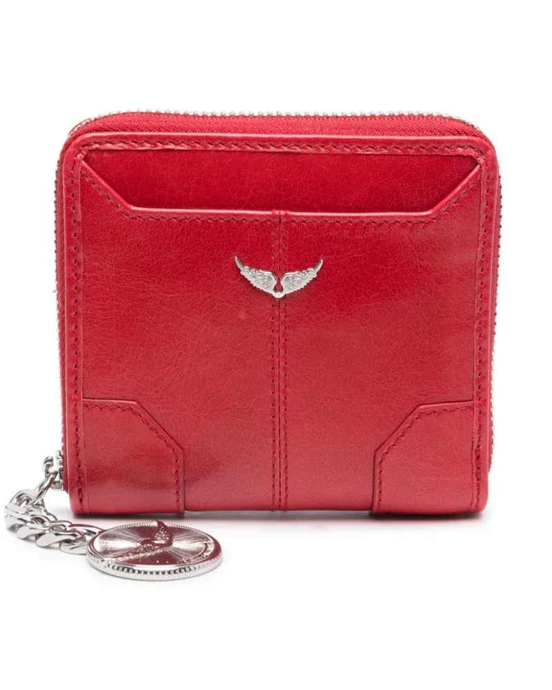 Zadig & Voltaire Mini Sunny Portemonnaie - Rot Rot