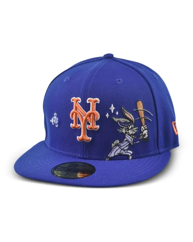 New Era x New York Mets MLB x Looney Tunes 59Fifty Baseballkappe - Blau Blau