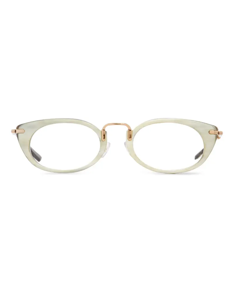 Tom Ford oval-frame glasses - Nude Nude