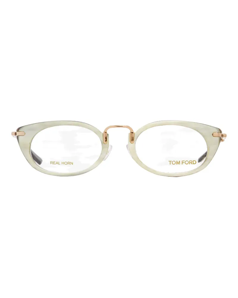 Tom Ford oval-frame glasses - Nude Nude