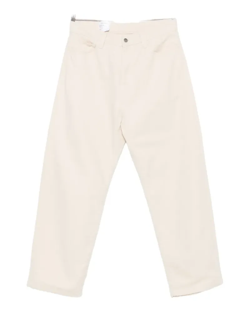 Carhartt WIP Landon logo-patch trousers - Nude Nude