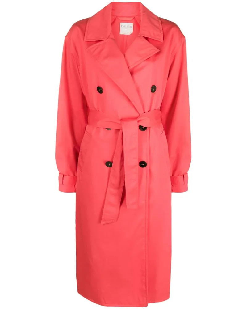 forte_forte Trenchcoat Rosa