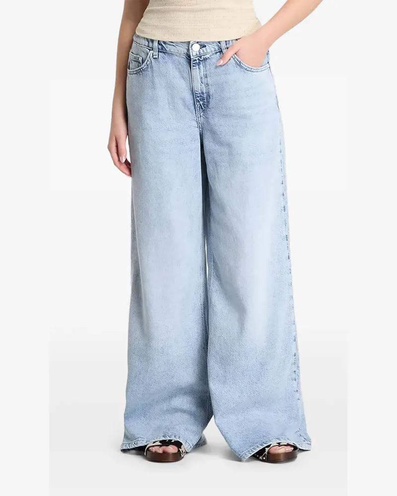 Guess Jeans mit weitem Bein - Blau Blau