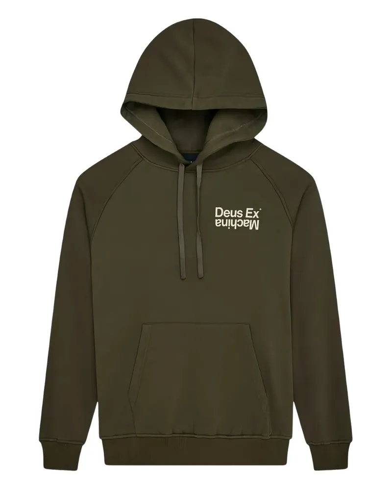 Deus Ex Machina Axis Hoodie mit Tasche - Grün Grün