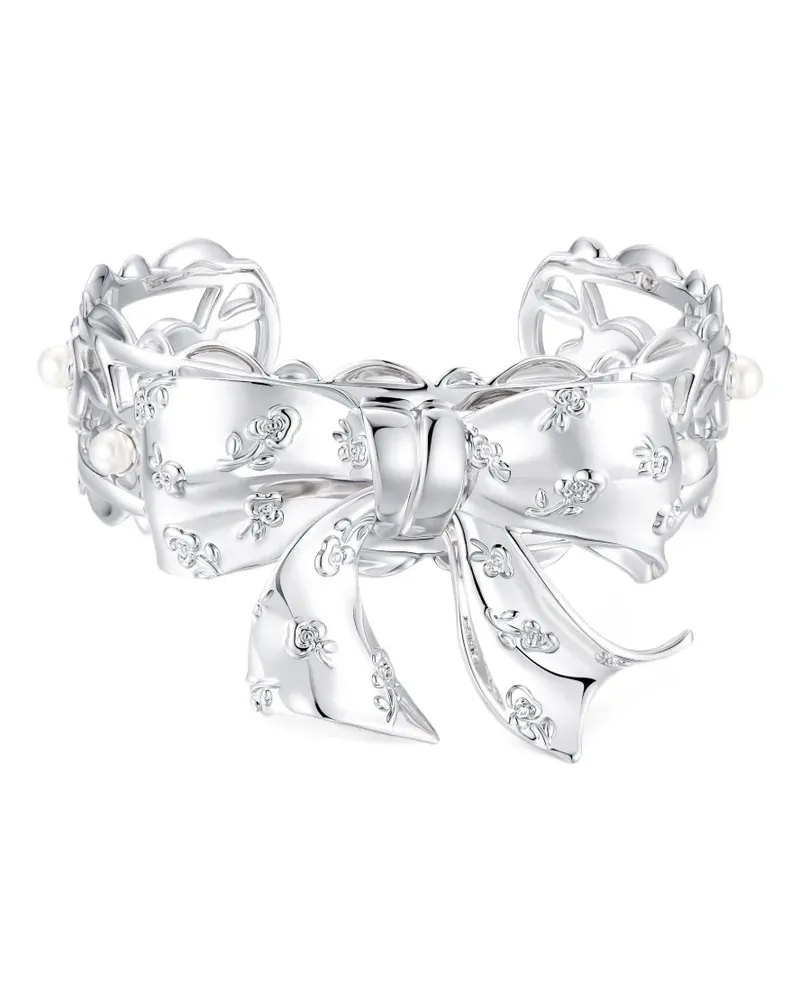 SHUSHU/TONG x Yvmin Armspange mit Schleife - Silber Silber