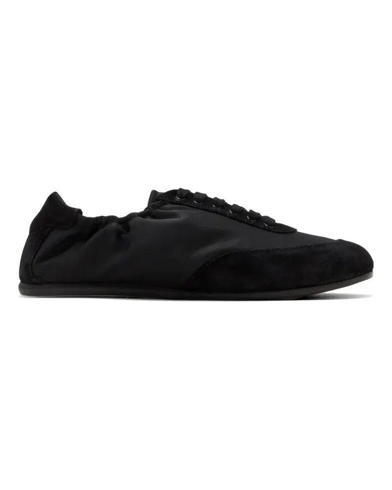 STAUD Joey suede-panelled sneakers - Schwarz Schwarz