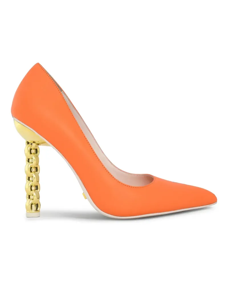 Kat Maconie Lydia Pumps mit Kette - Orange Orange