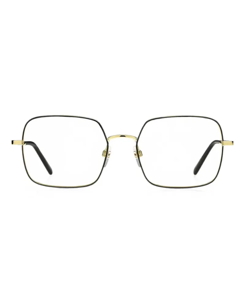Marc Jacobs Brille mit eckigem Gestell - Schwarz Schwarz