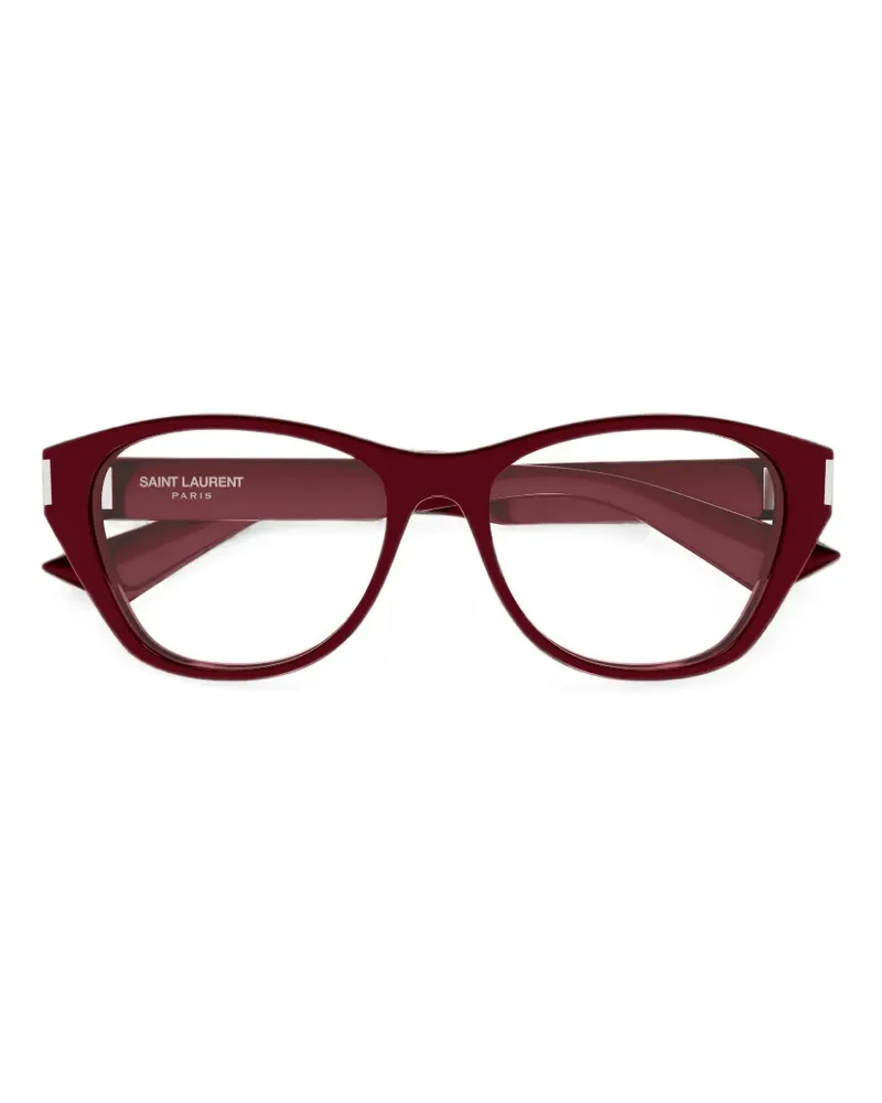 Saint Laurent Cat-Eye-Brille - Rot Rot