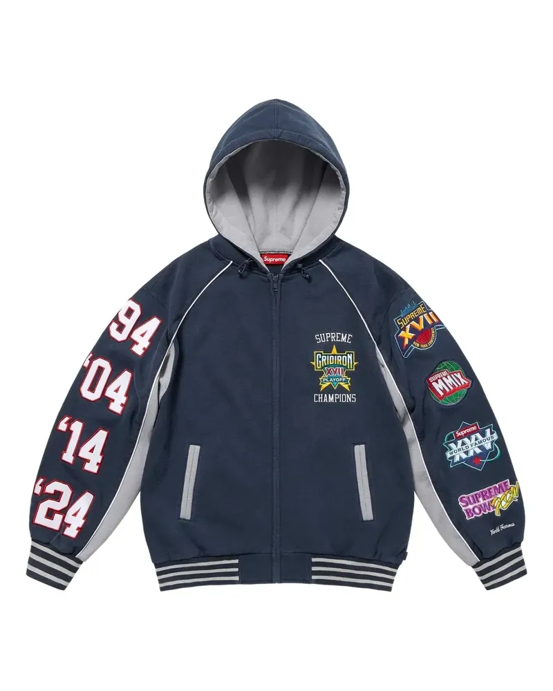 Supreme Being Playoffs Kapuzenjacke mit Reißverschluss - Blau Blau