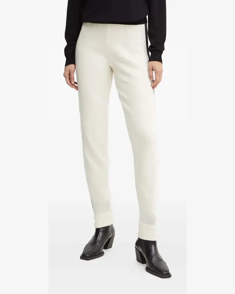 Twin-Set Hose mit Spitzendetail - Nude Nude