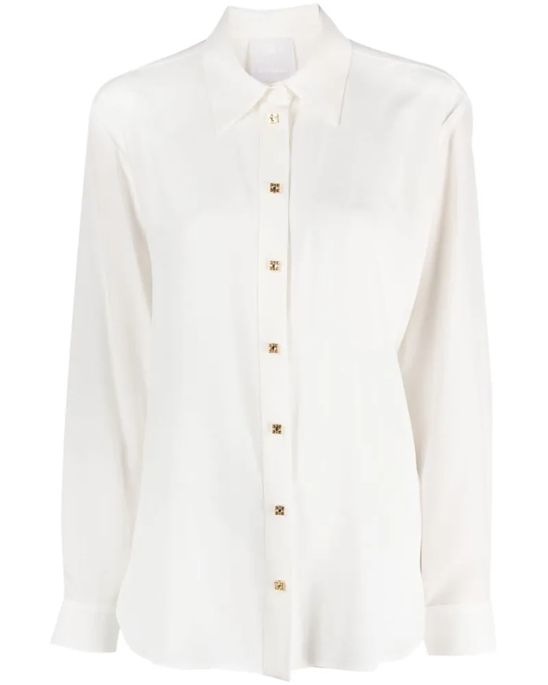 Givenchy Klassisches Seidenhemd - Weiß Weiß