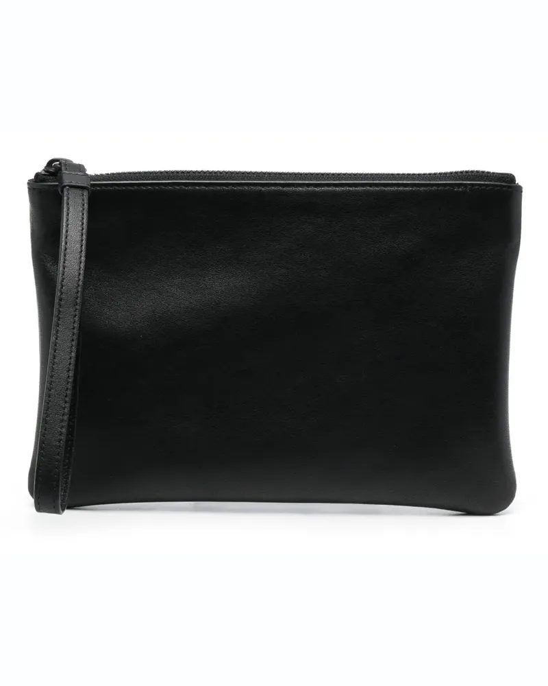 Common Projects Clutch mit Logo-Print - Schwarz Schwarz