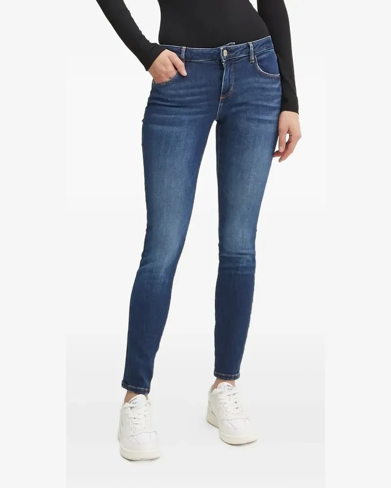 Guess Jeans mit Triangel-Logo - Blau Blau