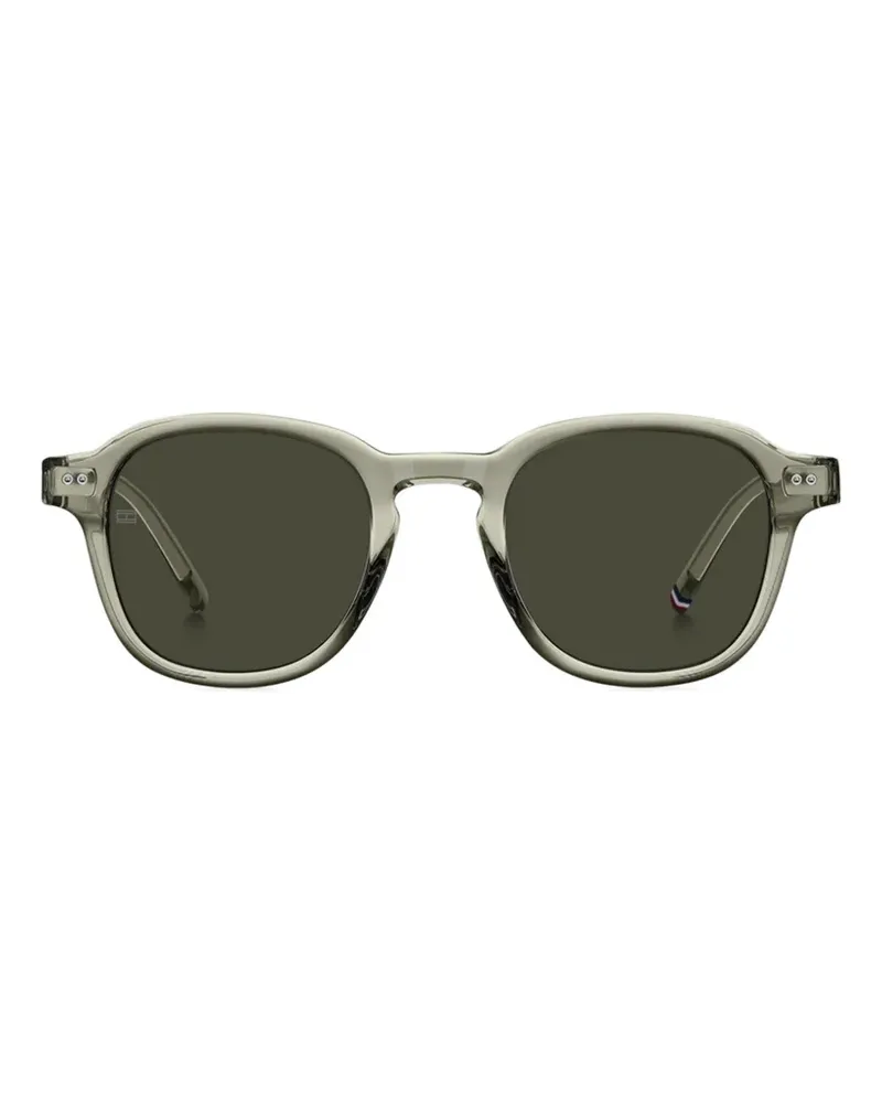 Tommy Hilfiger geometric-frame sunglasses - Grün Grün