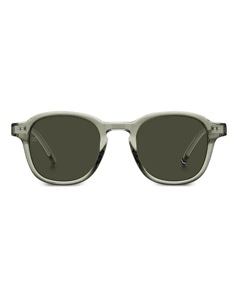 Tommy Hilfiger geometric-frame sunglasses - Grün Grün