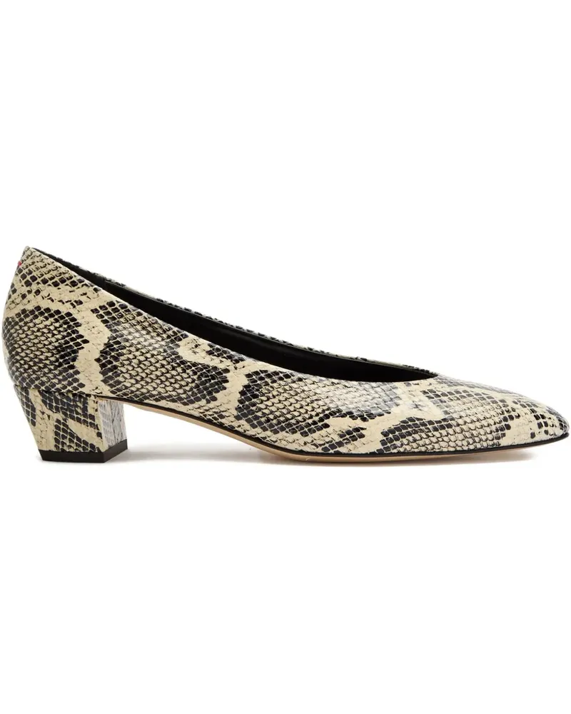 aeyde Helia Pumps 40mm - Nude Nude