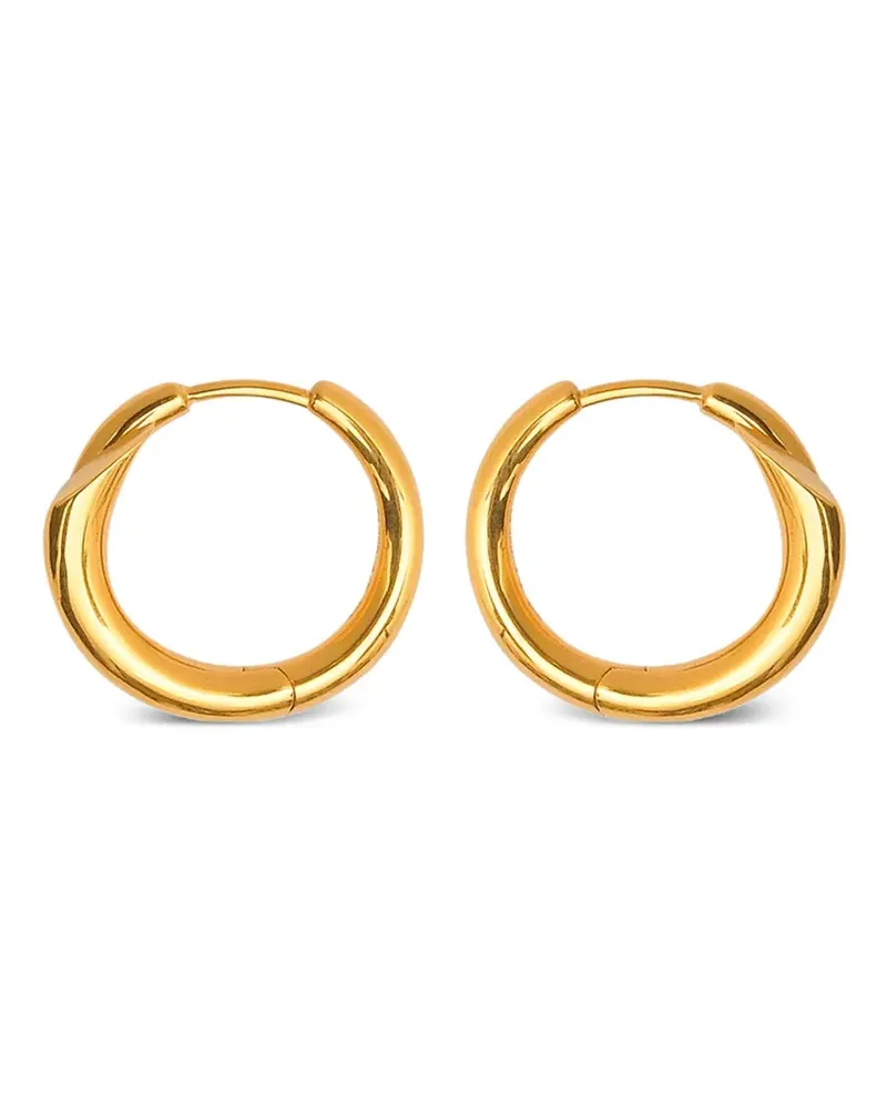 Charlotte Chesnais Biseau Creolen - Gold Gold