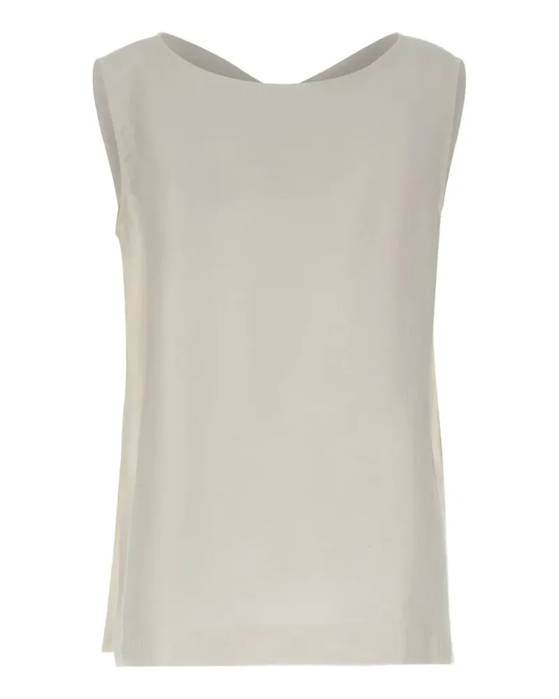 Kaos Klassisches Oberteil mit Seitenschlitz - Nude Nude
