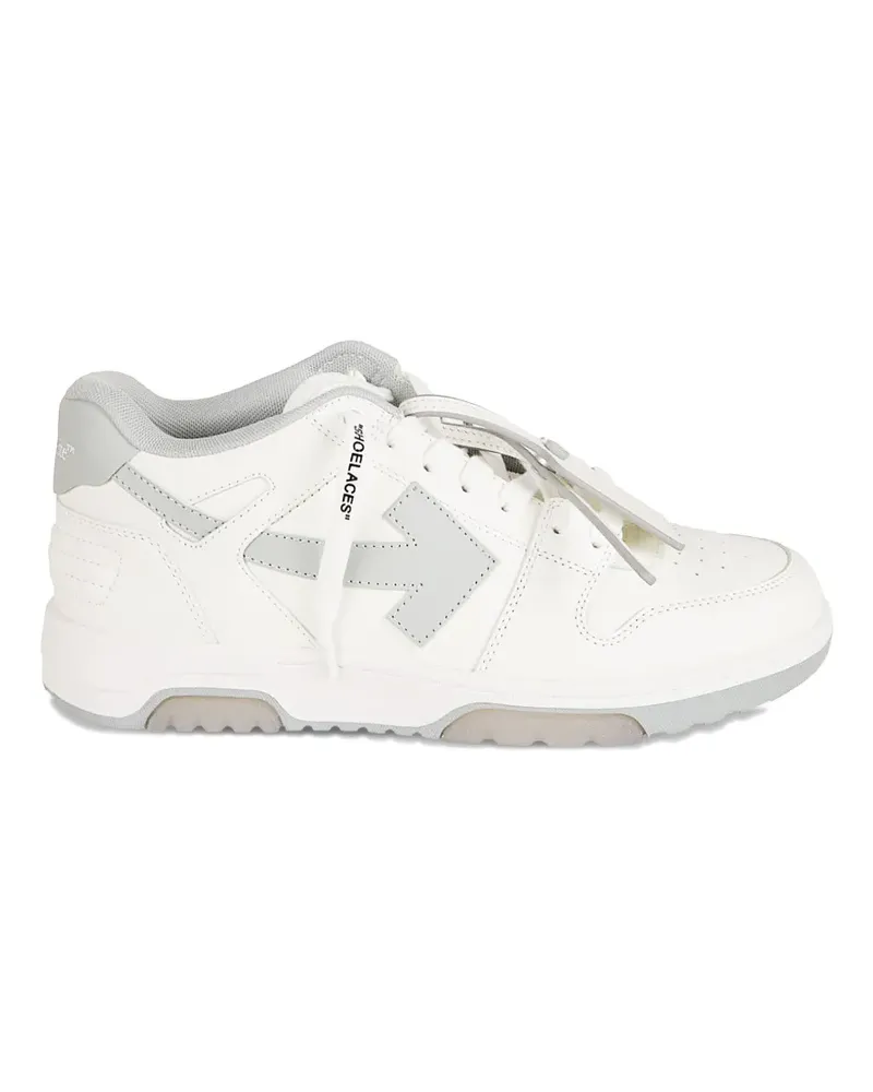 OFF-WHITE Out Of Office leather sneakers - Weiß Weiß