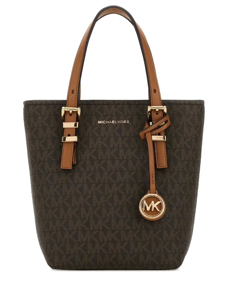 Michael Kors Quinn printed handbag - Braun Braun