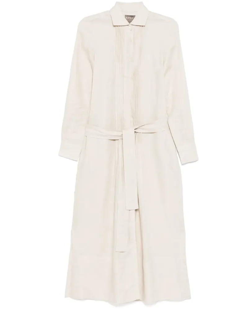 N.Peal Modica Kleid - Nude Nude